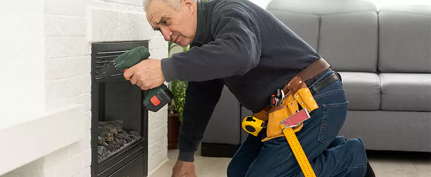 New Indoor Fireplace Installation in Huber Heights, Ohio
