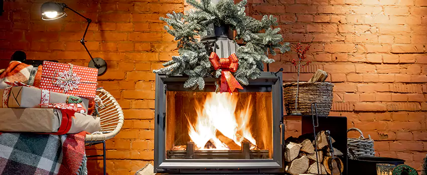 Travis Industries Linear Gas Fireplace Installation in Huber Heights, Ohio