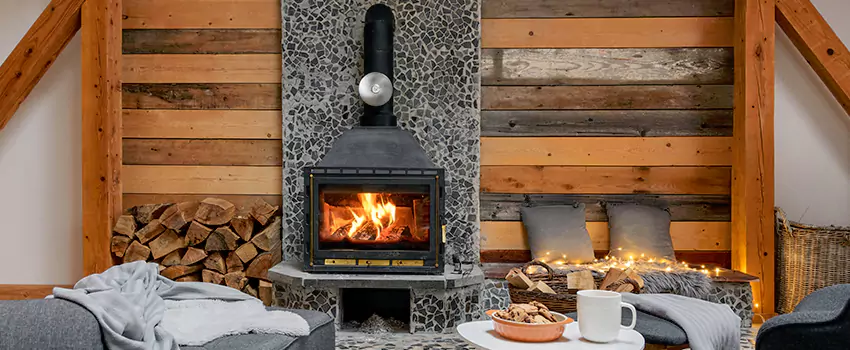 Thelin Hearth Products Direct Vent Gas Stove Fireplace Inspection in Huber Heights, Ohio